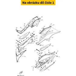 Yamaha Board Footrest BMKF74810000