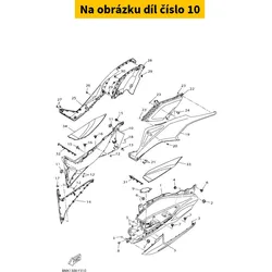 Yamaha Board Footrest 2 BMKF74880000