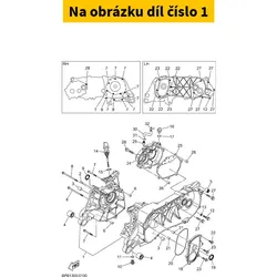 Yamaha Crankcase Assy BPAE51501000