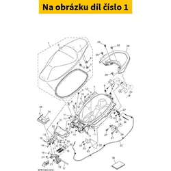 Yamaha Double Seat Assy BPAF47300000