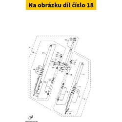 Yamaha Front Fork Assy (R BPBF31030000