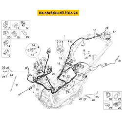 Piaggio Ground Wire CM297311