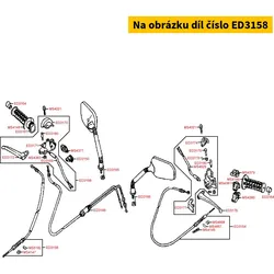 Kymco Bremzug vorne ED3158