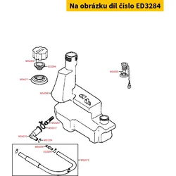 Kymco Deckeldichtung f. Öltankdeckel ED3284