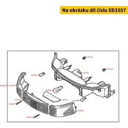 Kymco Blinkerglas hinten re. ED3357