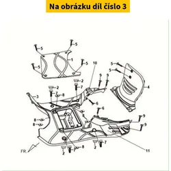 SYM Floor Panel KIT64310-AKA-000-BK