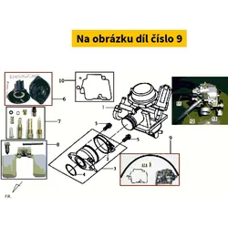 SYM Carburetor F.C.B Fixing Set. LMA-4