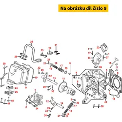 Kymco Ventildeckel E2 MA0122