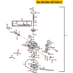 Kymco Schwimmerkammer MA0155
