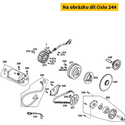 Kymco Kabel f. Anlasser MA0503