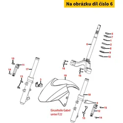 Kymco Gabelbrücke MA0553