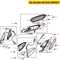 Kymco Blinker li. vo. MA0587