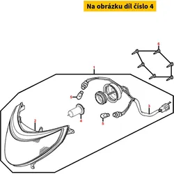 Kymco Glühbirne 12V 60/55W H4 / P 43t MA0631