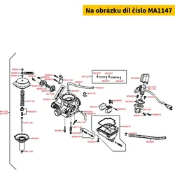 Kymco Kaltstartventil = MA6085 MA1147