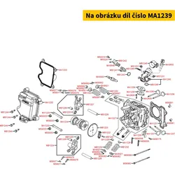 Kymco Isolator Ansaugstutzen MA1239
