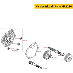 Kymco Getriebeeingangswelle MA1286