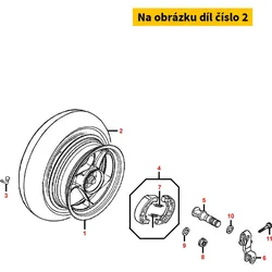 Kymco Reifen Kenda 130/70-12 Feinpr. 56L MA1377