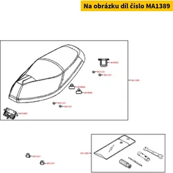 Kymco Bordwerkzeug MA1389