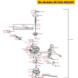 Kymco Vergaser kpl. MA2505