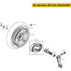 Kymco Reifen Kenda 120/80-16 Feinpr. 60P MA255309