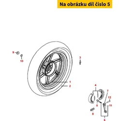 Kymco Betätigungswelle f. Bremse hi MA2554