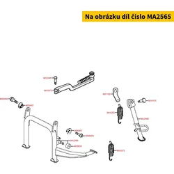 Kymco Hauptständer MA2565