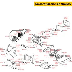 Kymco Halter f. Haken MA2615