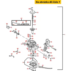Kymco Gehäuse f. Kaltstartventil MA2654