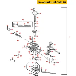 Kymco Feder f. Unterdruckventil MA2689