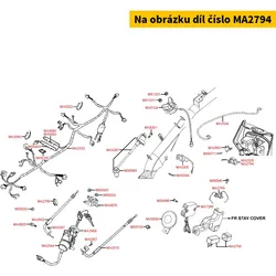 Kymco CDI Einheit mit Kabel ab.BJ.06 MA2794