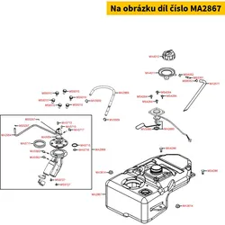 Kymco Benzintank MA2867