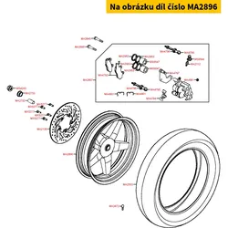 Kymco Felge hi. MA2896