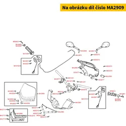 Kymco Windschild MA2909