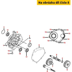 Kymco Getriebeausgangswelle MA3095