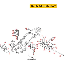Kymco Motorhalter MA3159
