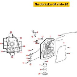 Kymco Klammer f. Ölfilter MA3286
