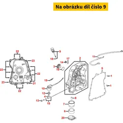 Kymco Ölmessstab 5,5 cm mit Gewinde MA3360