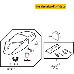 Kymco Gummidichtung (muß geklebt werden) MA3517