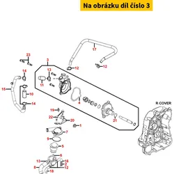 Kymco Wasserpumpe kpl.(silber) MA3669