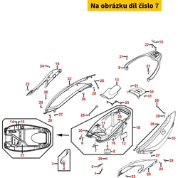Kymco Helmhaken li. MA3834