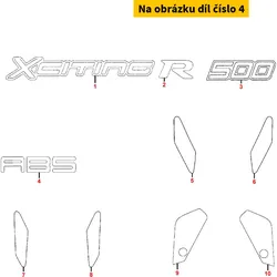 Kymco Aufkleber (ABS) MA3921