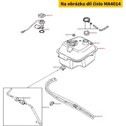 Kymco Benzintank MA4014