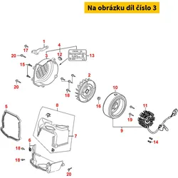Kymco Abdeckung f. Lüfterrad MA4021