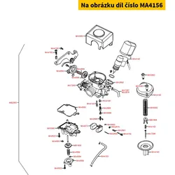 Kymco Schraube G05x012 KS/M MA4156