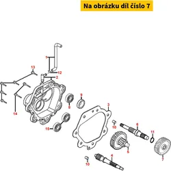Kymco Zahnrad f. Getriebeausgangswelle MA4530