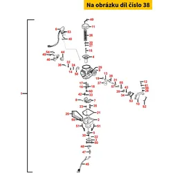 Kymco Schraube f. Drosselklappe MA4595
