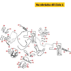 Kymco Gaszug (öffner Seil) MA4763