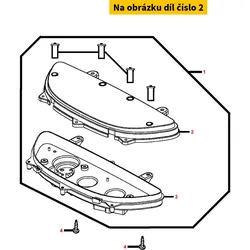 Kymco Tachometerglas MA4788