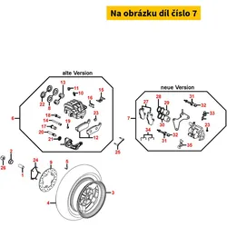 Kymco Bremssattel hi. MA4791