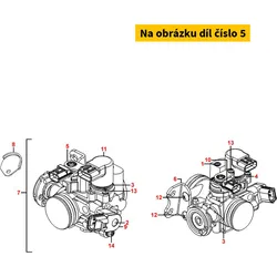 Kymco Halteplatte Luft Sensor (MAP) MA4815